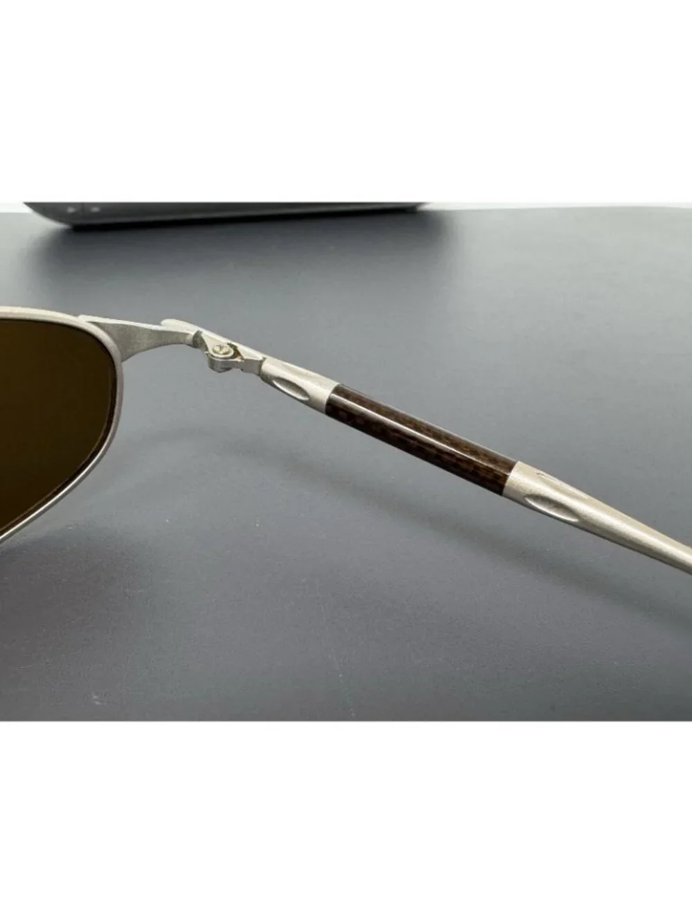 Oakley OO A Wire Platinum Frame 05-775 Jordan Scrstched Lenses No Ear Socks